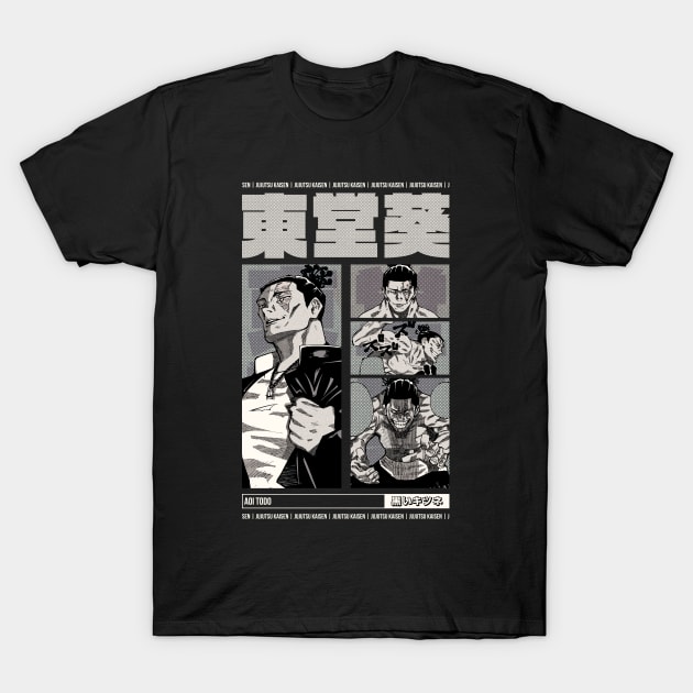 Todo - The Besto Friendo BW | OTAKU DESIGN | T-Shirt by Black Kitsune Argentina